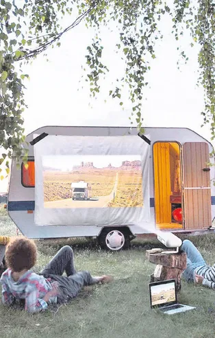 Bahçede, yolda, plajda, balkonda! Dev ekran keyfini doyasıya çıkaracaksınız | Teknoloji haberleri