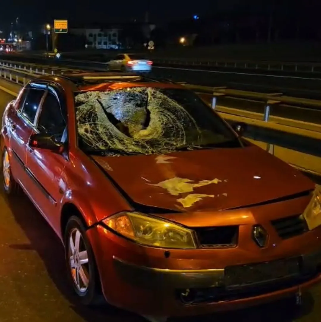 TEM Otoyolu’nda feci kaza