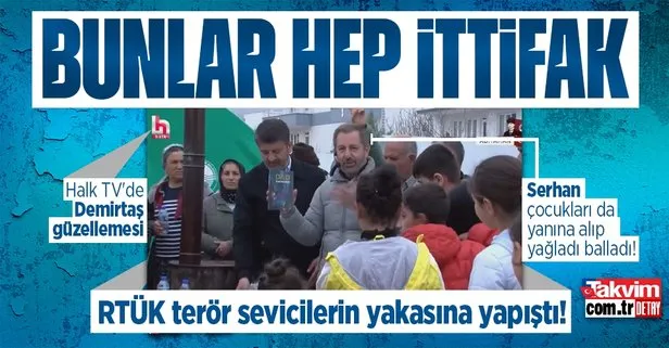 CHP’nin kanalı Halk TV’de Selahattin Demirtaş reklamı! Serhan Asker Demirtaş’ın kitabını öve öve bitiremedi, RTÜK harekete geçti