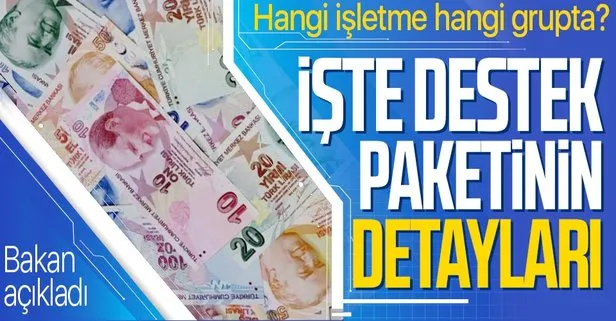 İşte esnafa verilecek desteğin detayları...