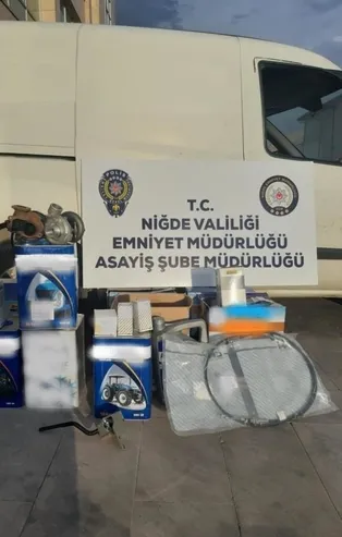 Niğde’de hırsızlık yapan şahıs işyeri çalışanı çıktı