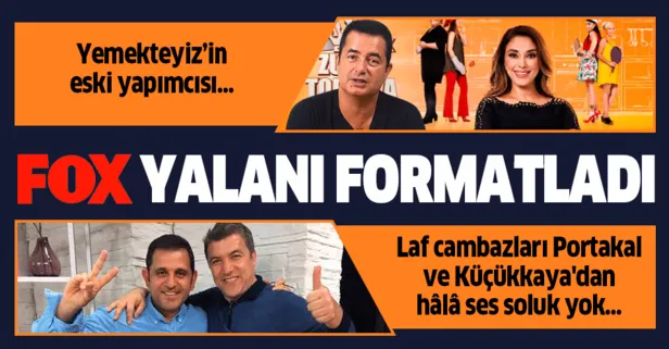 FOX TV yalanı formatladı! Laf cambazları Fatih Portakal ve İsmail Küçükkaya’dan hâlâ ses soluk yok