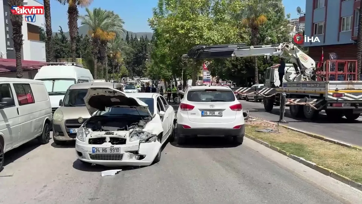 Kuşadası’nda trafik kazası!
