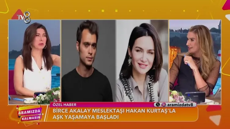 Birce Akalay gönlünü ünlü oyuncuya kaptırdı!