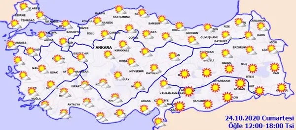 Meteoroloji uyardı! Göz gözü görmeyecek | İstanbul'da hava nasıl olacak? 24 Ekim HAVA DURUMU-6