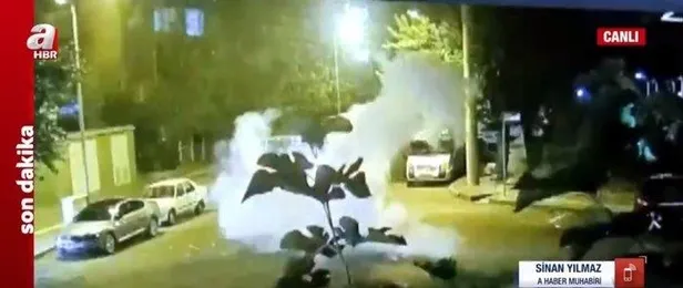 Son dakika: Diyarbakır Yenişehir'de polis karakoluna EYP'li saldırı: Olay yerinden görüntüler-2