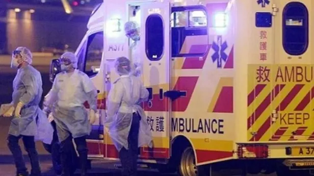 Çin'de dehşet veren olay! Maskeyle koşan adamın akciğeri patladı-1