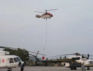 Orman yangınlarıyla mücadele eden pilotların zorlu mesaisi