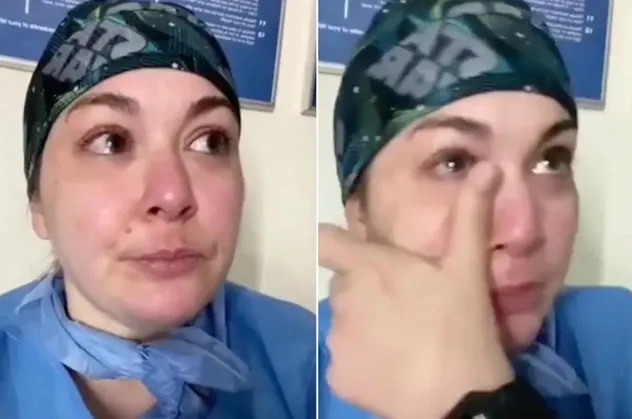 ABD’li hemşire Nicole Sirotek ağlayarak itiraf etti: Hastalar ağır ihmaller nedeniyle ölüyor