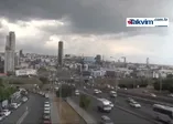 Kara bulutlar, gündüzü geceye çevirdi