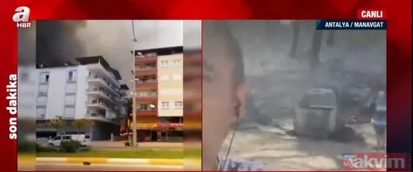 Antalya Manavgat'ta yangın felaketi! A Haber olay yerinde: "Bölgede nefes almakta güçlük çekiyoruz" - 6