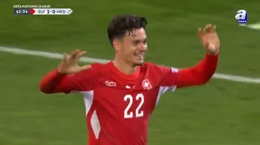 İsviçre 1-0 Kuzey Makedonya GOL: F. Rieder