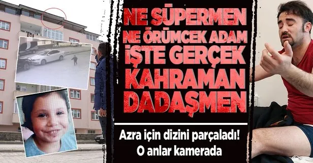 Erzurum’un konuştuğu kahramanlık! Altıncı kattan düşen 5 yaşındaki çocuğu düşerken yakalamaya çalıştı hayatını kurtardı çapraz bağları koptu