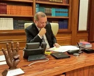 Erdoğan’nın masasındaki ayrıntı