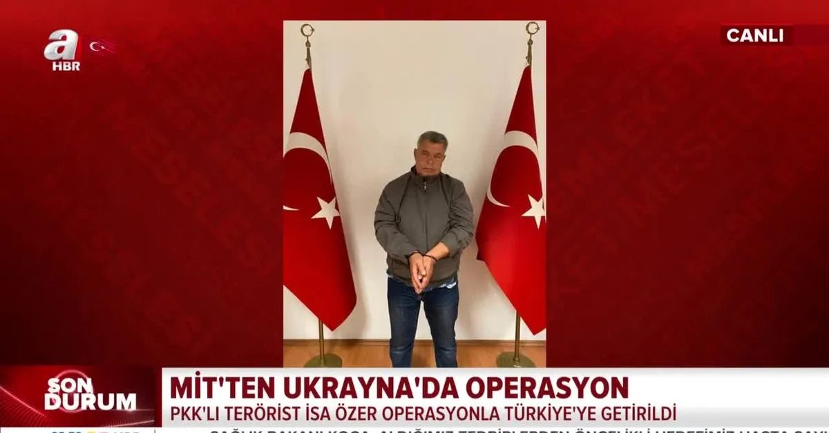 Son dakika: MİT'ten Ukrayna'da PKK'ya operasyon! Terörist İsa Özer Türkiye'ye getirildi