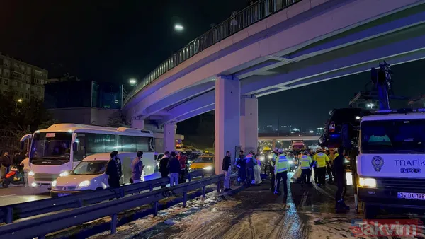 İstanbul Merter'de makas terörü can aldı! Bariyerlere çarpan cip alev aldı: 1 ölü, 3 ağır yaralı - 2