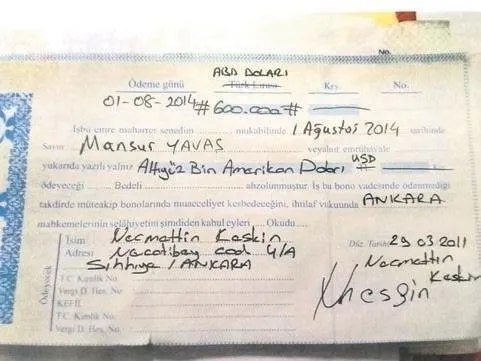 mansur yavas in sahte senet skandalinin