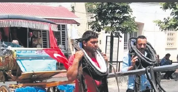 Adalarda faytoncular eylem yaptı! Duygu sömürüsü yapan faytonculara tepki yağdı