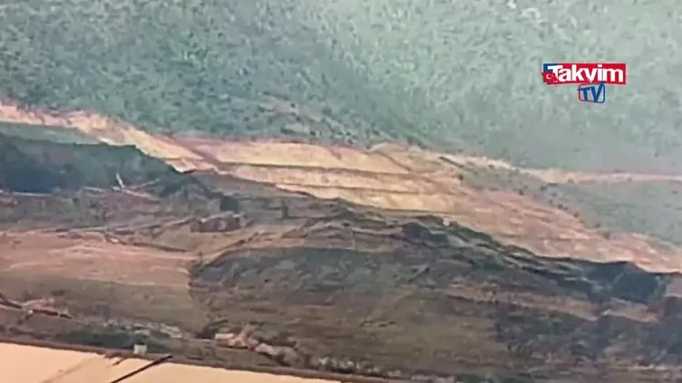 İliç'teki heyelandan yeni görüntü! | Video