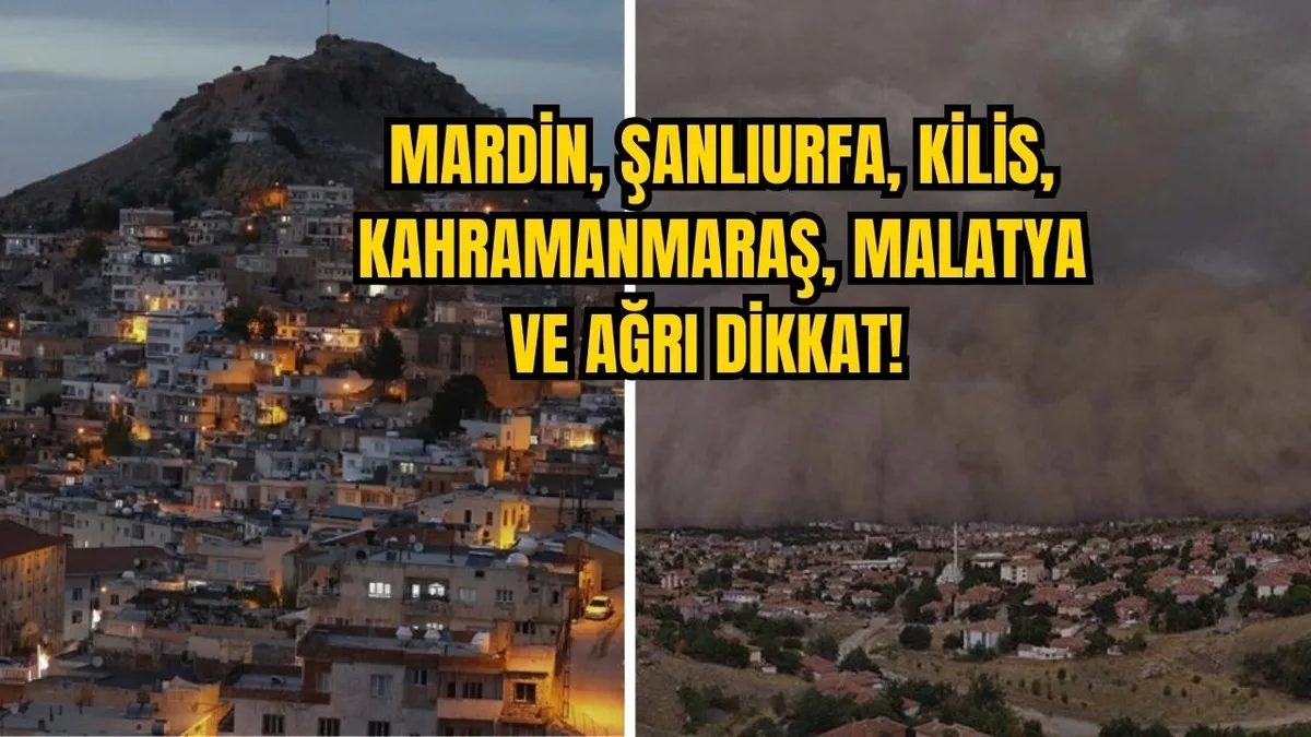 Mardin, Şanlıurfa, Kilis, Malatya, Ağrı dikkat: Uzman isimden o şehirlere alarm!