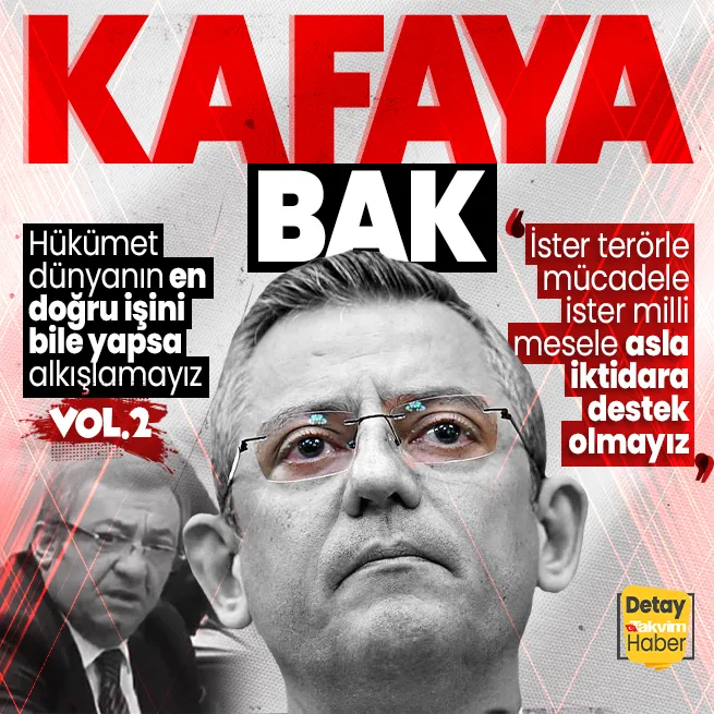Özgür Özelden itiraf gibi açıklama: İster terörle mücadele ister milli mesele olsun asla iktidarın peşine takılmayız