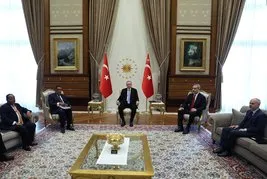 Başkan Erdoğan eski Etiyopya Cumhurbaşkanı Wirtu’yu kabul etti