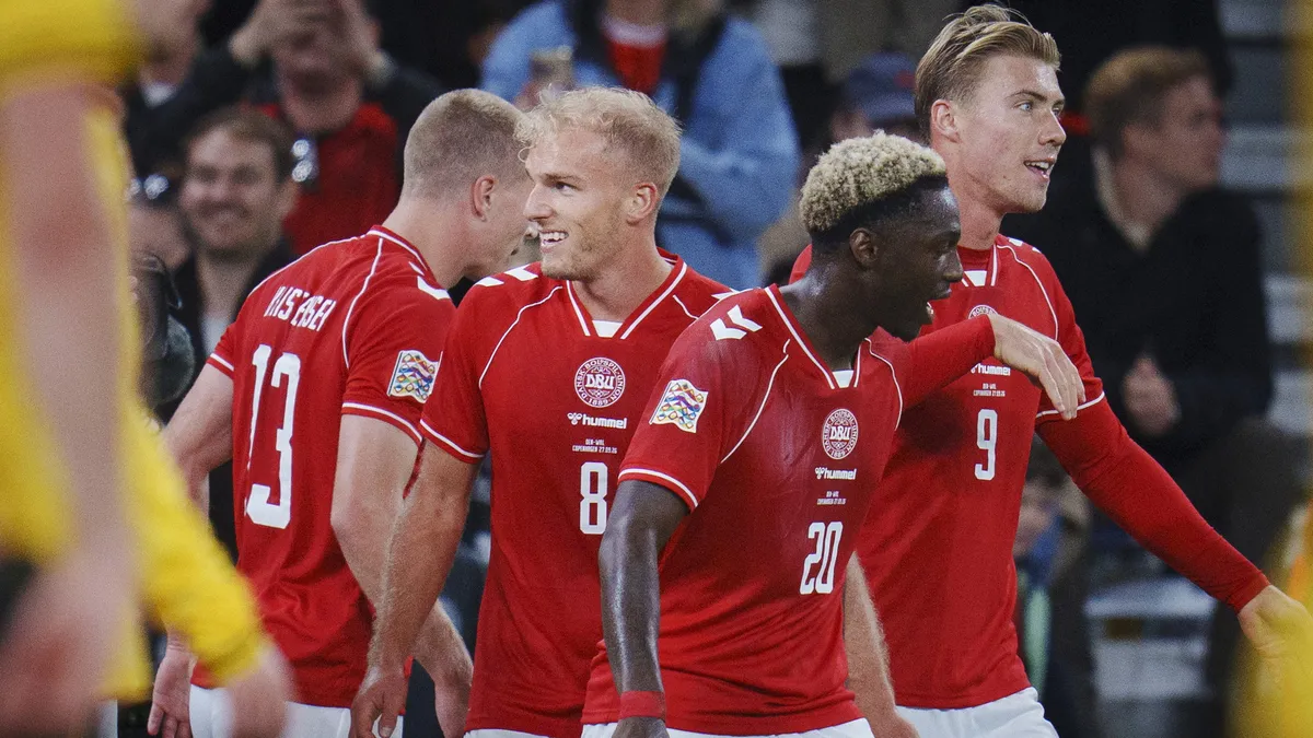Danimarka, Galler'i 2-0 yenerek Uluslar Ligi'nde kazandı