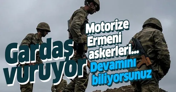 Azerbaycan ilerliyor! Ermeni askerleri arkasına bile bakmıyor
