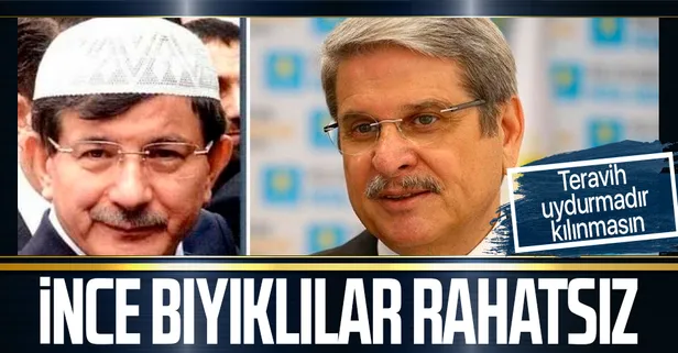 Ahmet Davutoğlu teravih namazının camide kılınmasına, Aytun Çıray da uydurma olduğuna ve kılınmasına karşı çıktı