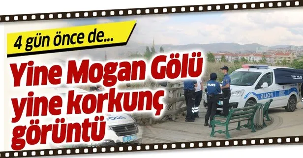 Yine Ankara Mogan Gölü! 4 gün önce çocuk cesedi çıkarılmıştı...