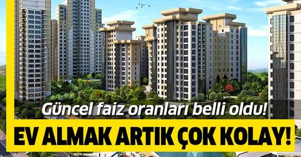 Eylül ayı 60 -120 ay konut kredisi faiz oranları merak ediliyor