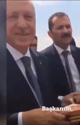 Başkan Erdoğan'ın samimi sohbeti