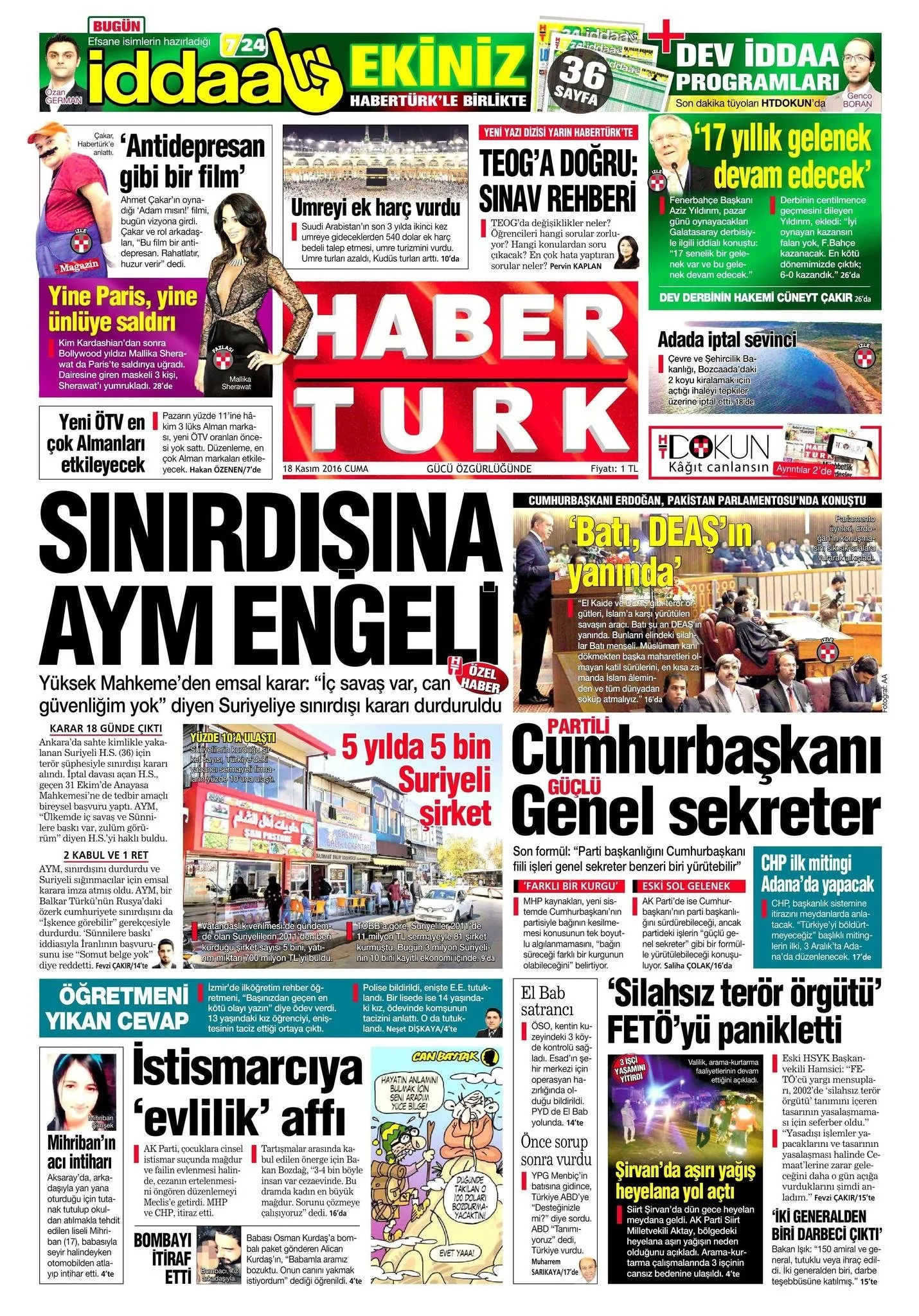 Turgay Ciner Den Faciayi Gizleme Operasyonu Takvim