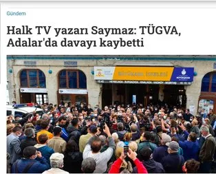 TÜGVA’ya saldırmaya başladılar