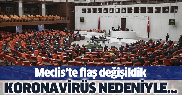 Son dakika: TBMM'de flaş koronavirüs kararı! Ziyaretçi kabul edilmeyecek