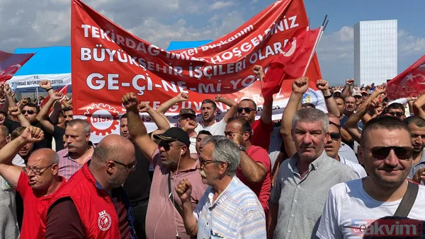 Kemal Kılıçdaroğlu'na şok! Tekirdağ Büyükşehir Belediyesi işçileri açılış öncesi 'zam' eylemi yaptı - 10