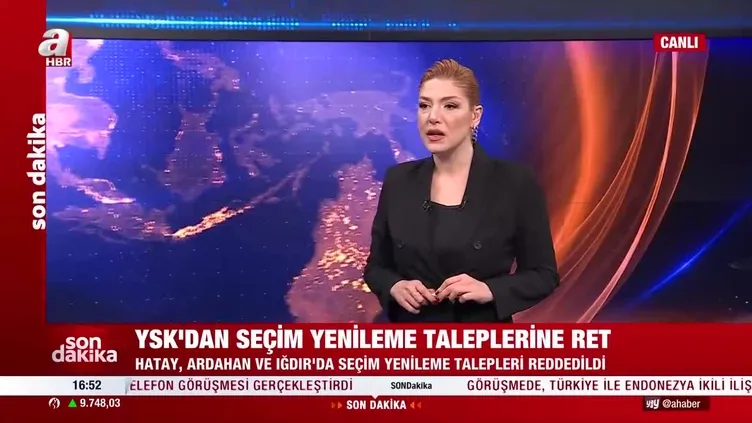 YSK'dan seçim yenileme taleplerine ret!