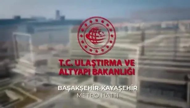 CHP'li İBB yapımını durdurmuştu... Ulaştırma Bakanlığı videoyla duyurdu! Başakşehir-Kayaşehir metro hattı Haziranda hizmette