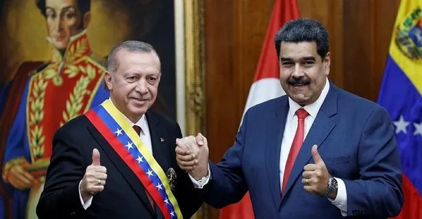 Maduro’dan Başkan Recep Tayyip Erdoğan’a teşekkür