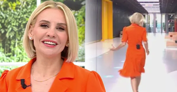 Esra Erol canlı yayında yalın ayak koşturdu "Esra Erol farkı" yorumları yağdı! 45 yıldır evli olan Melahat ile Ramazan Bağ barıştı mı?