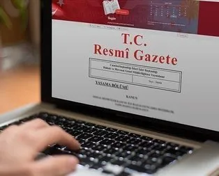 Atama kararları Resmi Gazete’de