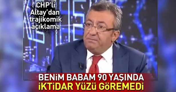 CHPli Engin Altayın iktidar özlemi
