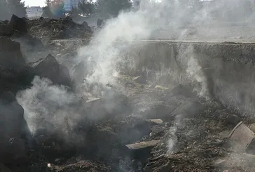 Diyarbakır’da şoke eden görüntü! Kahramanmaraş depreminden bu yana yer altından duman tütüyor
