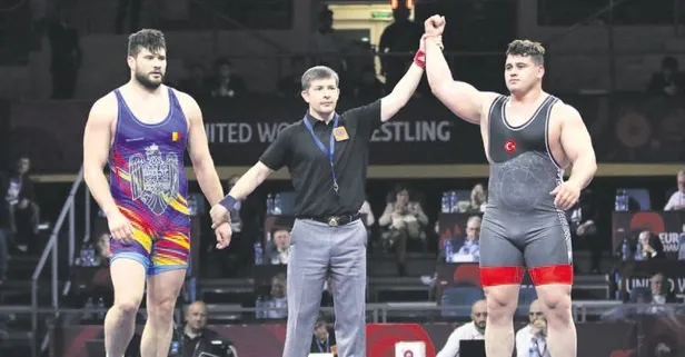 Fırtına gibi esen Rıza finale yükseldi