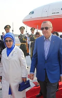 Cumhurbaşkanı Erdoğan Çin'de