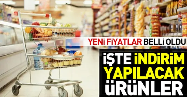 Son dakika: Enflasyonla mücadele için market zincirlerinden indirim kararı! İndirim yapılacak 50 ürün neler?-1