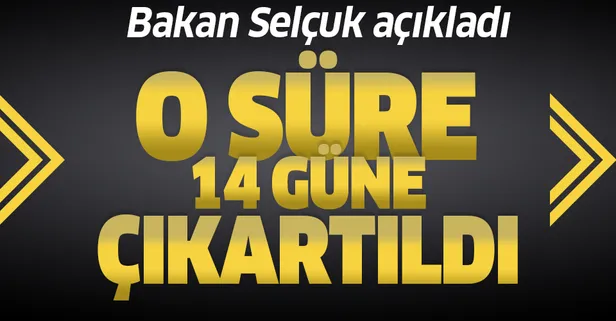 Bakan Zehra Zümrüt Selçuk'tan flaş "koronavirüs" tedbiri açıklaması: Reçeteler geçerli, rapor süresi 14 gün oldu
