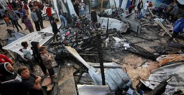 Soykırım ortağı ABD'nin Dışişleri Bakanı Antony Blinken'dan Refah sorusuna kaçamak yanıt! İsrail ABD silahı mı kullandı? Kalıntılarda GBU-39 izi