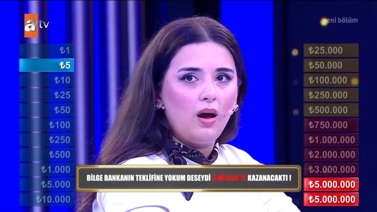 Var Mısın Yok Musun'da bir ilk: Devam etseydi 5 milyon TL kazanacaktı! Bilge'nin annesinin dikiş makinesiyle başlayan umut yolculuğu-3