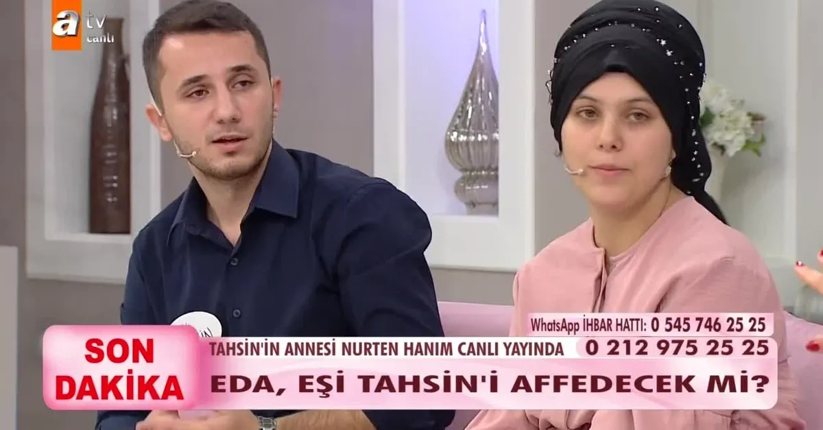 Esra Erol'da 4 Ekim bölümünde Eda eşi Tahsin'i affedecek mi?